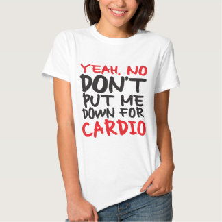 anti cardio cardio club shirt