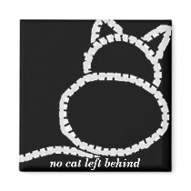 no cat left behind magnets by lillianhibiscus no cat left behind magnets