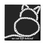 no cat left behind magnets