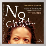 no child_30x30 poster