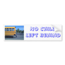 No Child Left Behind Bumper Sticker
