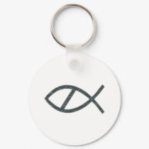 No Chromefishtians keychains by webcarve No Chromefishtians keychains