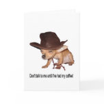 No Coffee cards