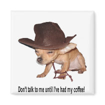 No Coffee magnets