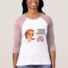 Ladies 3/4 Sleeve Raglan (Fitted)
