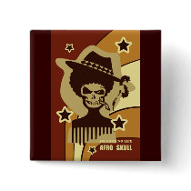 music, hiphop, rock, afro, skull, illustration, monotone, graphics, funny, humor, michael, black, tribal, wild, surfing, club, dance, boy, dancing, motorcycle, cool, art, vintage, street, surfer, pop, band, gothic, biker, hip-hop, rap, hip hop, skeleton, skulls, punk, wild-boyz, skater, rocker, funk, Button with custom graphic design