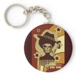 NO COMB NO LIFE KEYCHAIN