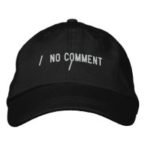 /* no comment */ embroidered hats