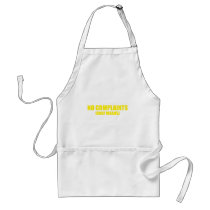No complaints only moans aprons