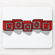 No Con Blocks mousepads