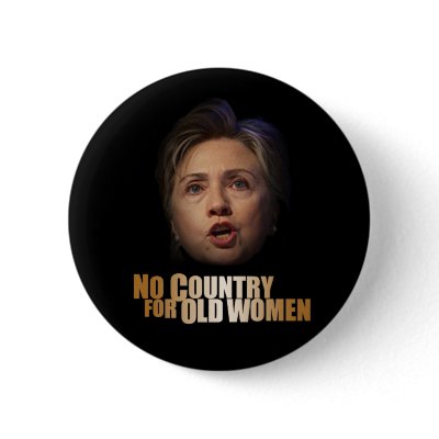 No Country For Old Women Buttons by zkislar