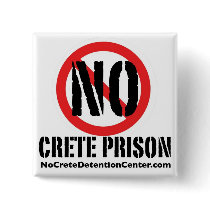 No Crete Prison Square Button