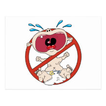 No Cry Babies Post Card