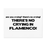 No Crying - Flamenco postcards