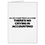 No Crying in Accounting Cards