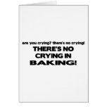 No Crying in Baking Cards