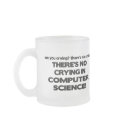 No Crying in Computer Science mugs