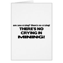 No Crying in Mining Cards