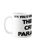 No Crying in Paramedics mugs