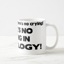 No Crying in Radiology Mugs