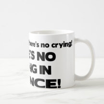No Crying in Science Mug