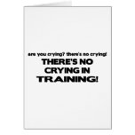 No Crying in Training Cards