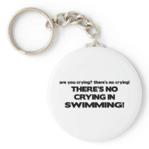 No Crying - Swimming Key Chain