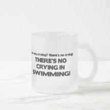 No Crying - Swimming Mug
