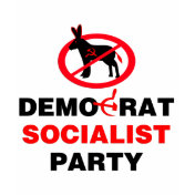 No Democrat Socialist Party (v100) Tee Shirts