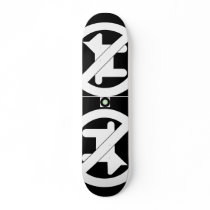 No Dogs Allowed Skateboard Deck