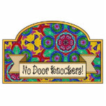No Door Knockers - Decorative Sign photo sculptures