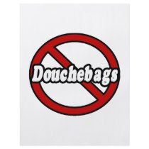 No Douchebags Flyer Design