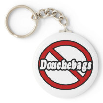 No Douchebags Key Chain
