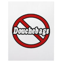 No Douchebags Customized Letterhead