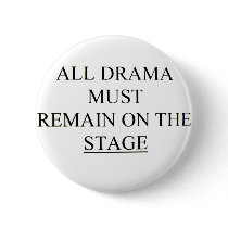 No Drama_ Button by ELENNE No Drama_ Button