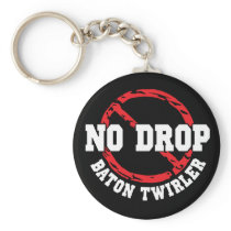 No Drop Baton Twirler Keychain