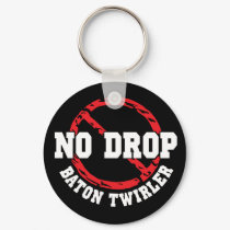 No Drop Baton Twirler keychains