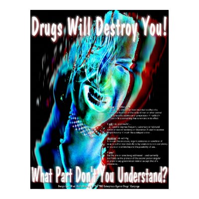 No Drugs Print by Michael_Gundelach