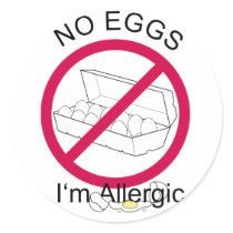 No Eggs stickers