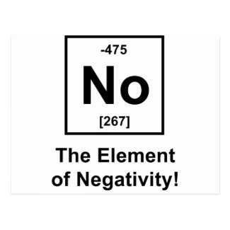 No-Element-of-Negativity postcard