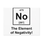 No-Element-of-Negativity Post Cards