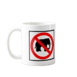 No Elephants Highway SIgn mugs
