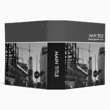 No Entry Construction Photo Book - (2.0in Ring) Vinyl Binder