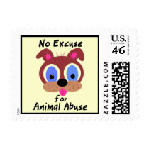 No Excuse for Animal Abuse Stamps