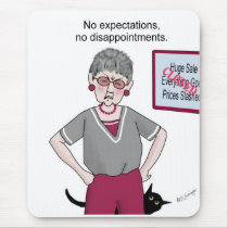 No Expectations Zanny Rant Mousepad
