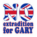 No Extradition for Gary McKinnon T-shirts by Scarebaby No Extradition for Gary McKinnon T-shirts