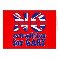 No Extradition for Gary McKinnon T-shirts Cards