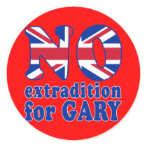 No Extradition for Gary McKinnon T-shirts stickers