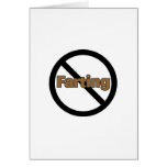 No Farting cards