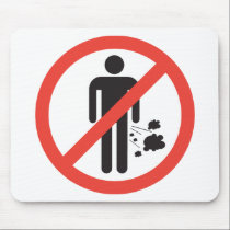 No Farting mousepads